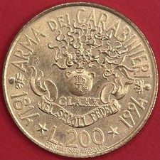 ITALIA • Moneta Coin 200