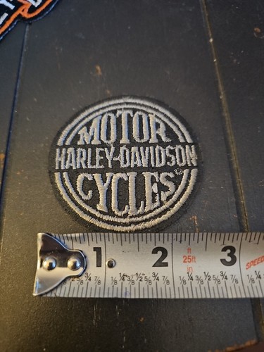 Harley logo patch vintage - harley,