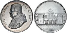 MP117]  STATO PONTIFICIO - MEDAGLIA ARGENTO - PAPA PIO IX - 1870 ANNO XXV