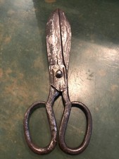 Antiche grosse forbici da