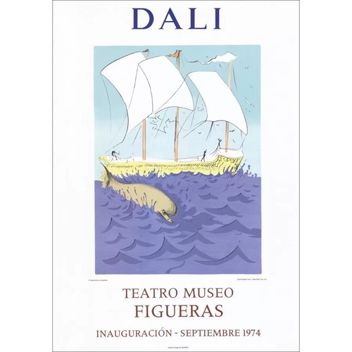 Dali salvador litografia - dali,