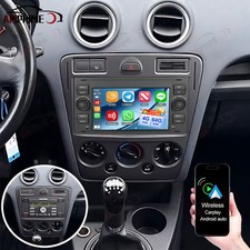 Autoradio 7" 4+64G Android 15 Carplay per Fusion 2006-2012 Fiesta GPS Navi WIFI