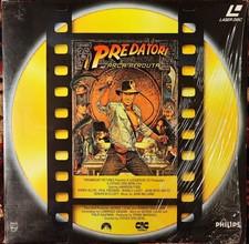 INDIANA JONES "L’Arca Perduta" + "Il Tempio Maledetto"– Lotto 2 LaserDisc PAL