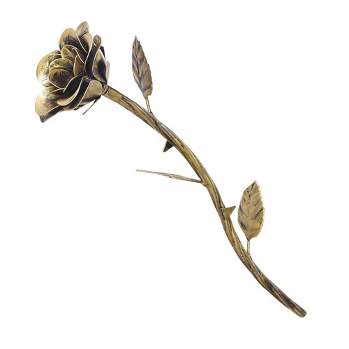 Rosa metallo simulato rose - ,