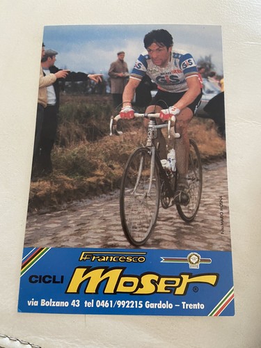 Cartolina rara francesco - francesco, moser