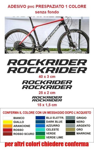 Kit adesivi rockrider - kit,
