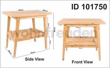 Lavabo in legno di teak 80 cm