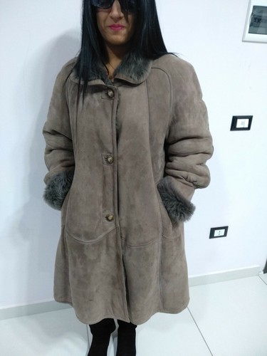Cappotto shearling montone - shearling,