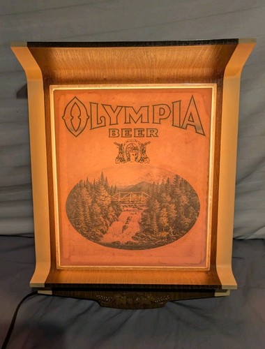 Insegna luminosa birra olimpia - insegna,