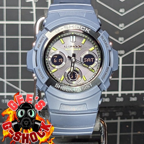 Casio shock blu navy - blu,