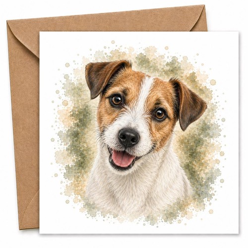 Biglietto jack russell terrier - russell,