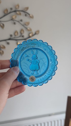 Piatto tazza vetro pressato