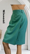 Gonna Skirt Tailleur Donna Verde Missoni