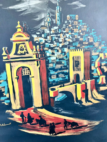 Raro poster viaggio vintage - poster,