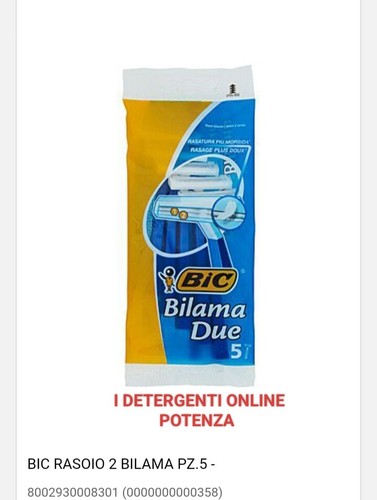 Bic bilama due - bic, rasoio