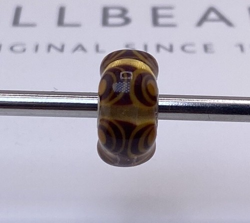 Trollbeads perlina marrone - trollbeads,