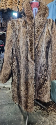 Pelliccia naturale marmotta - naturale,