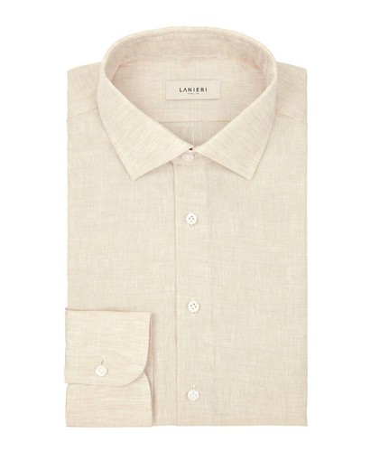 Camicia uomo biege - camicia,