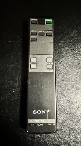 Sony 739 trinitron monitor - rm-739,