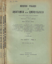 Archivio Italiano di Anatomia e di Embriologia Vol. LXXVI. . AA.VV.. 1971. .