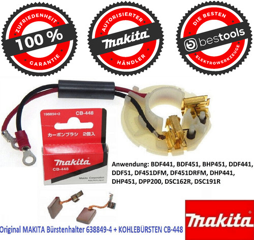 Makita portaspazzole carbone - makita, +