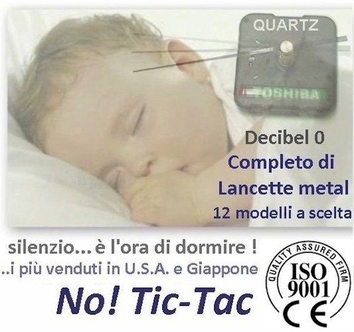 Meccanica orologio silenzioso - meccanica,