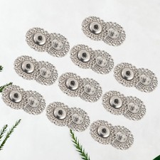  10 pezzi 18mm metallo cavo