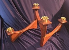 PORTACANDELE ARTICOLATO LEGNO