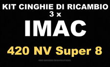 ★ KIT CINGHIE DI RICAMBIO 3