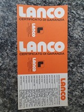 Garanzia lanco orologio - lanco,