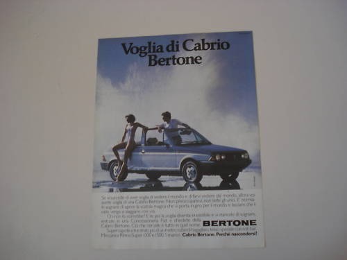 Advertising pubblicità 1985 - pubblicità,