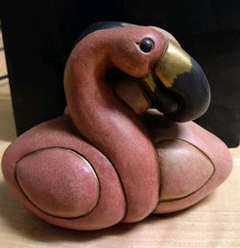 Thun Coppia Fenicotteri Rosa serie Arca di Noè