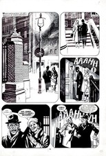 GIAN LUIGI COPPOLA - Tavola originale Dylan Dog n.52 "Il Marchio rosso" p.13