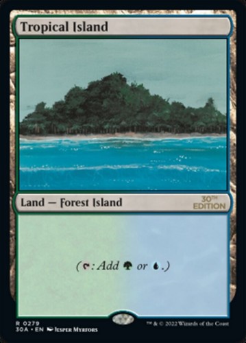 Mtg tropical island 30th - island, nm