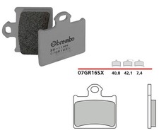 UNA COPPIA PASTIGLIE BREMBO