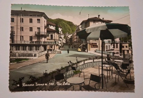 Cartolina recoaro terme - recoaro,