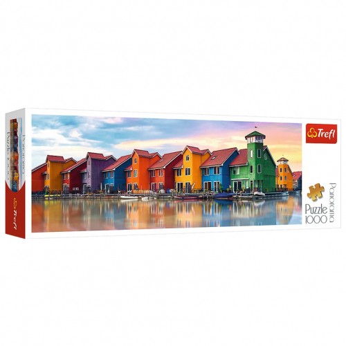 Puzzle panorama groningen - panorama,