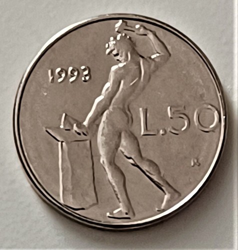 Moneta italia lire - italia, da