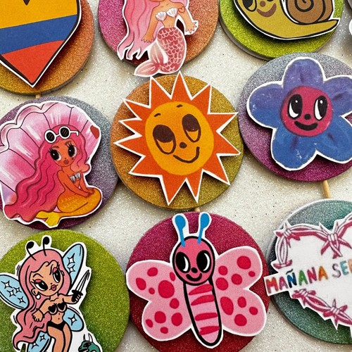 Karol cupcake toppers - g,