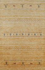 Tappeto in lana stile tribale