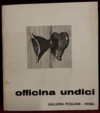 OFFICINA UNDICI - MOBILI FABIO DE SANCTIS / UGO STERPINI - GALL. POGLIANI 1964
