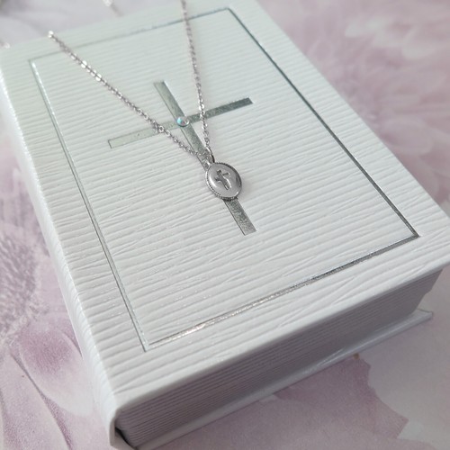 Argento sterling croce - argento,
