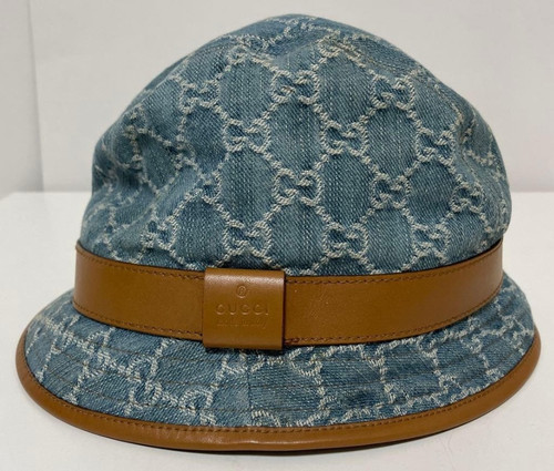 Gucci cappello denim - cappello, gg