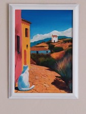 Quadro dipinto a mano olio su