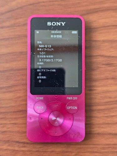 Sony walkman s13 - nw-s13, lettore