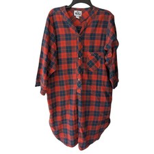 Abito camicia flanella vintage