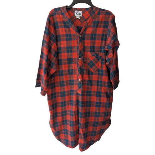 Abito camicia flanella vintage