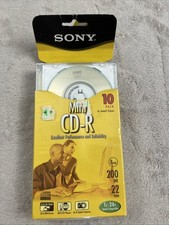 Confezione 10 Sony Mini CD-R