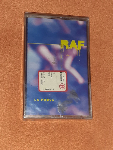 Musicassetta raf la prova - raf,