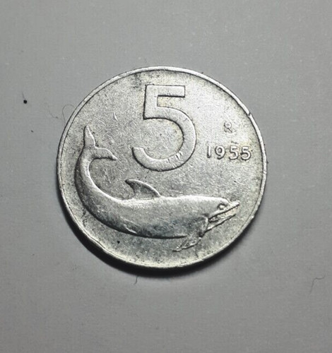 Lire delfino 1955 - 5,